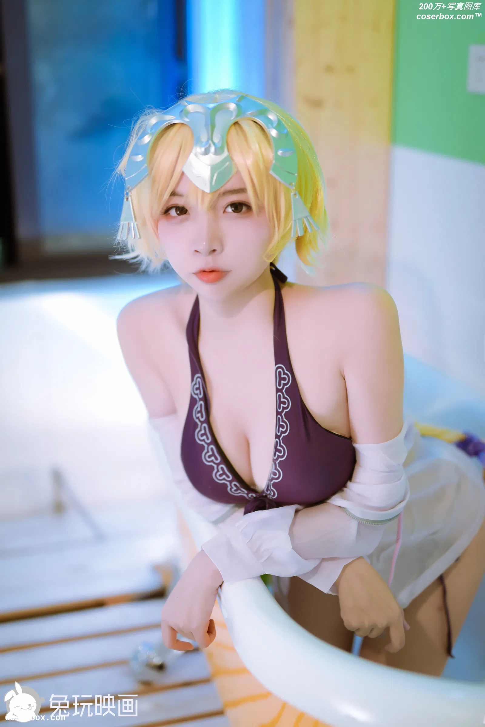 C31.007 泳装蕾姆和贞德 [40P-491MB]