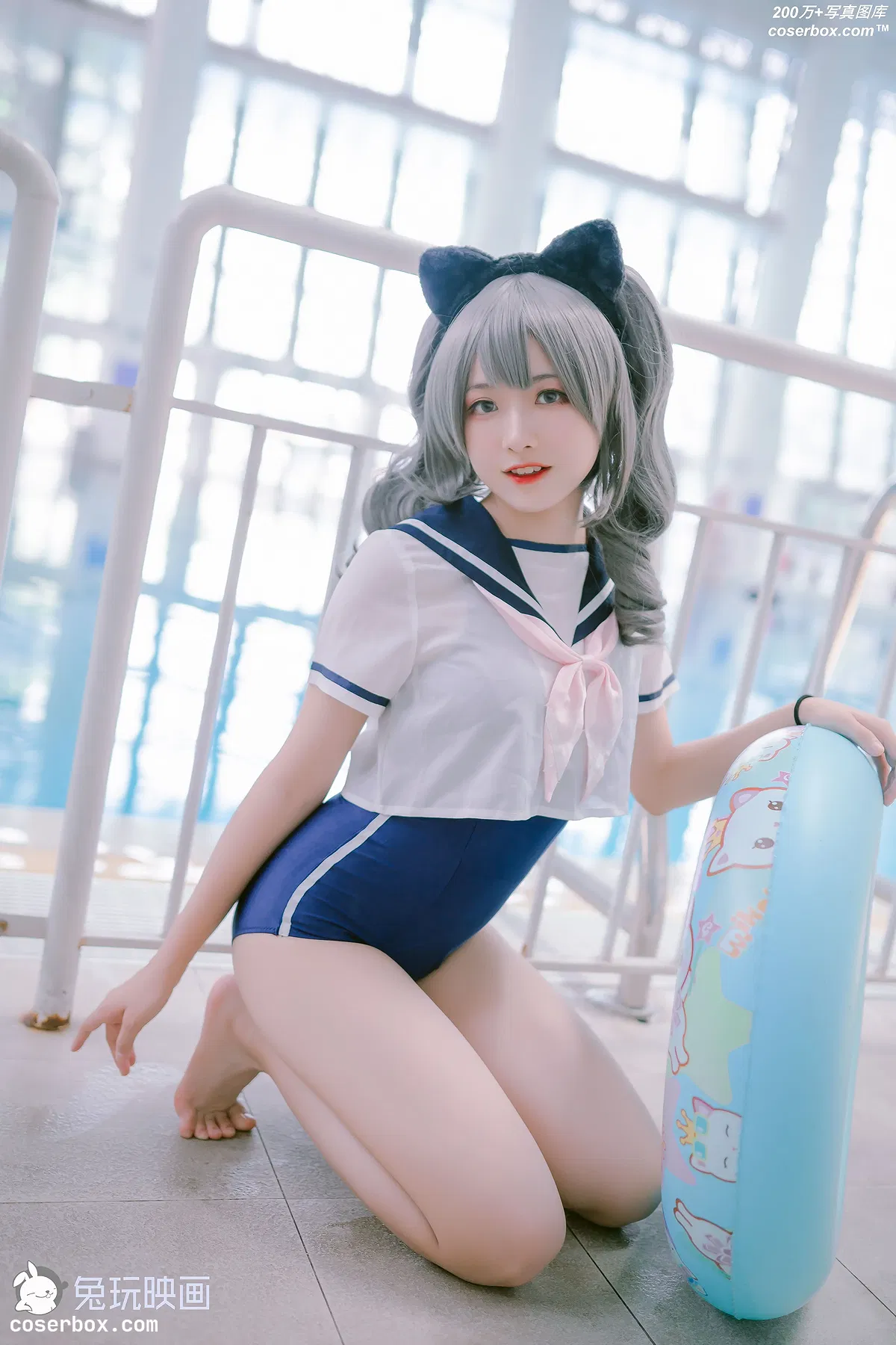 兔玩映画 夏日泳装 Vol.035 兽耳娘 [40P-217MB] - 1