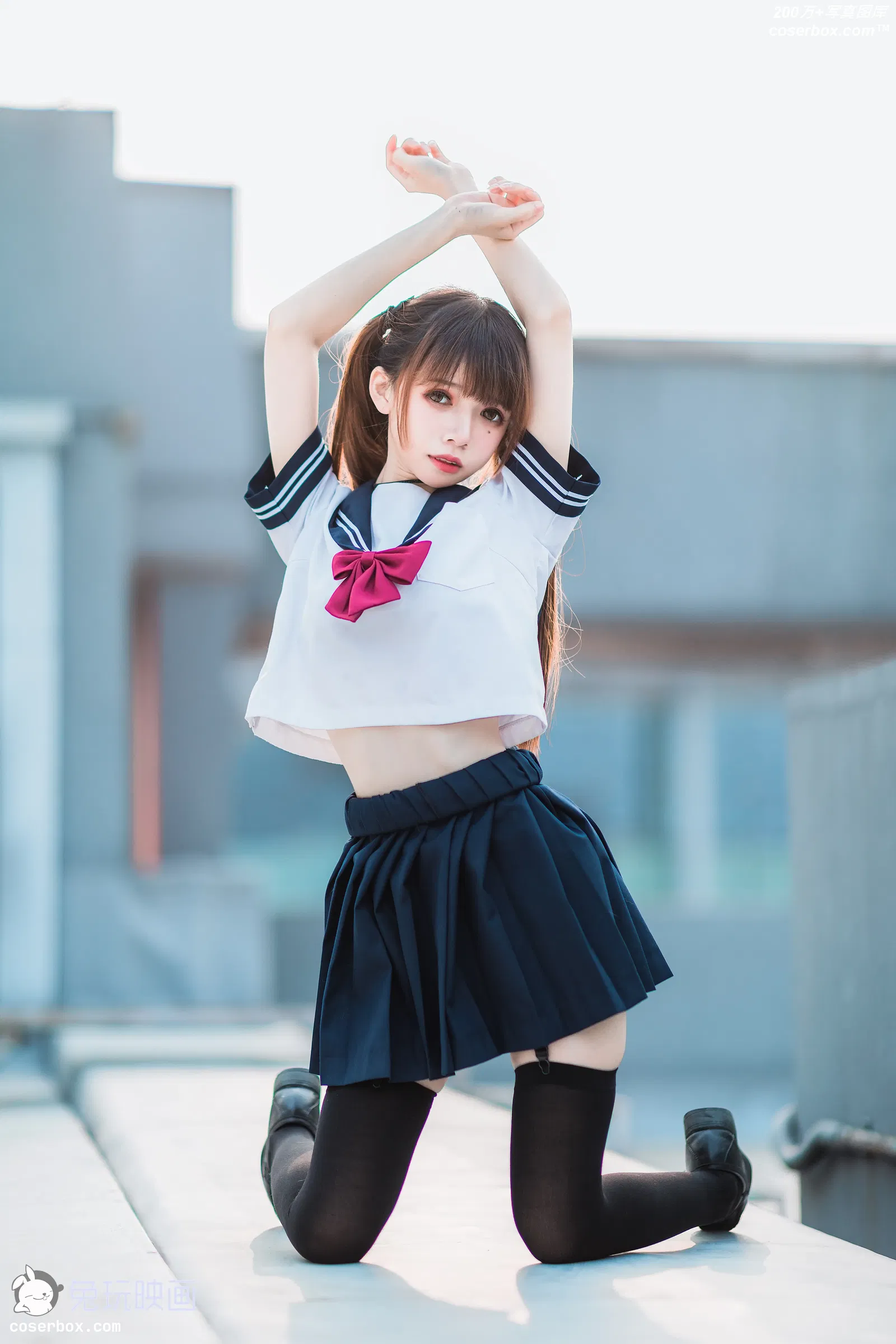 兔玩映画 VOL.013 天台少女 [39P-627MB]