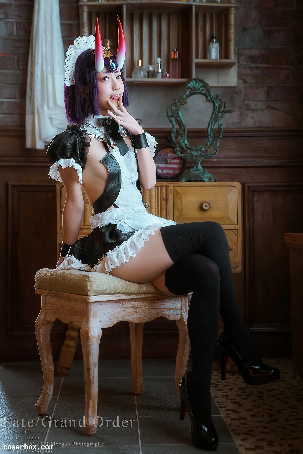 沖田凜花Rinka NO.021 FateGrand Order -  酒呑童子 Maid ver - 2