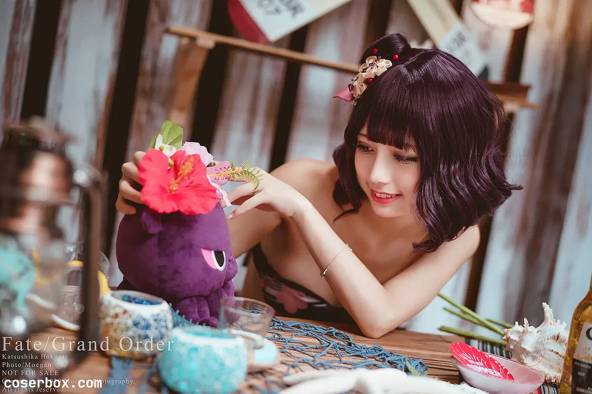 沖田凜花Rinka NO.027 FateGrand Order - 葛飾北斎 水着ver - 1
