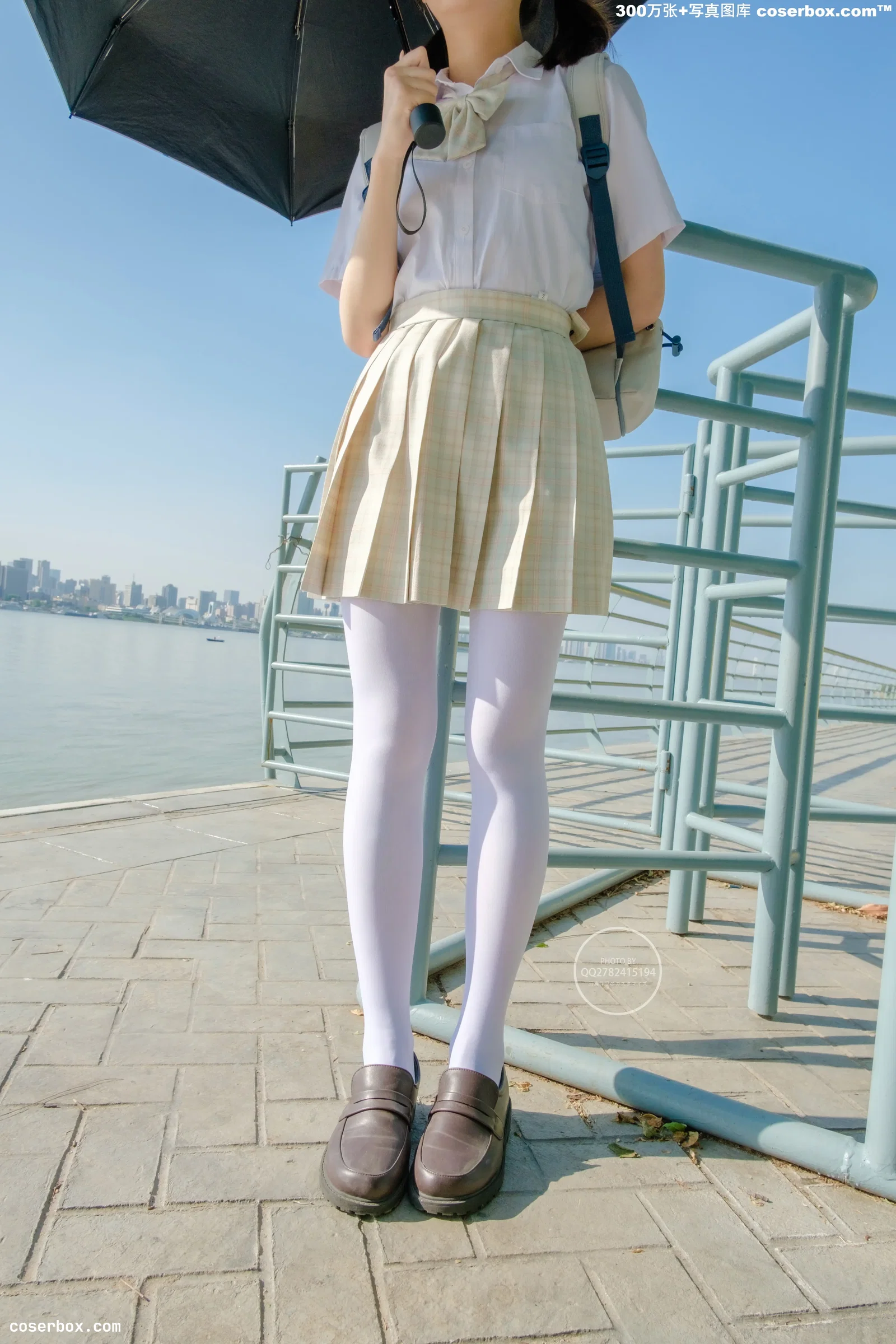 森萝财团 - 有料40 小香 白丝 80D 户外 [95P-1.09GB]