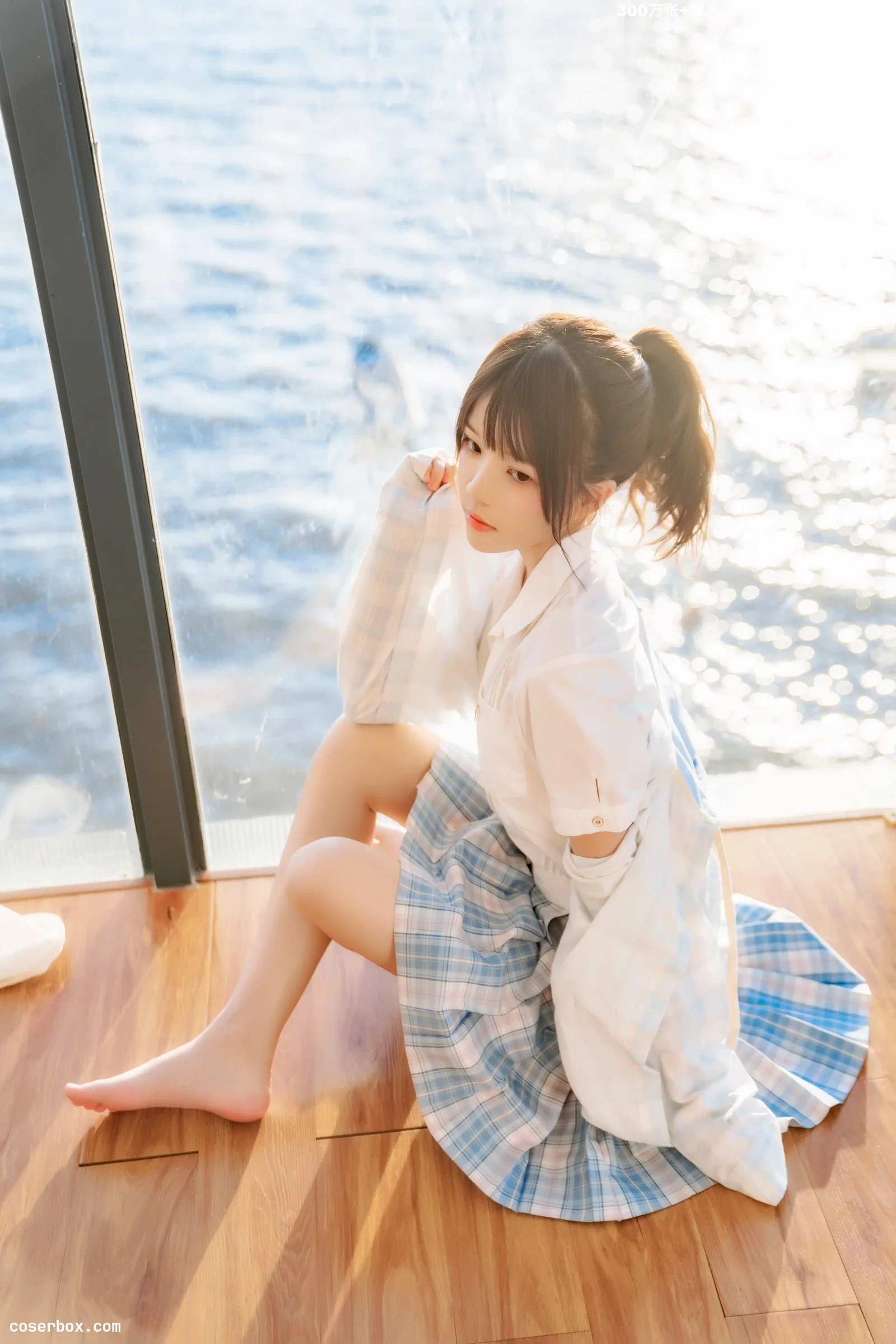 喵糖映画 VOL.241 窗边的海 [30P-564MB]