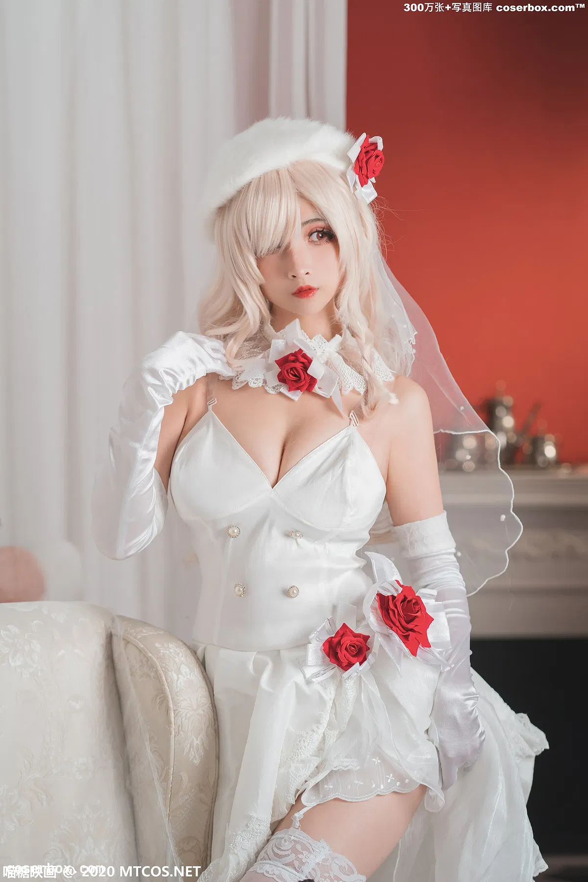 喵糖映画 VOL.290 白色花嫁[21P／242MB] - 2