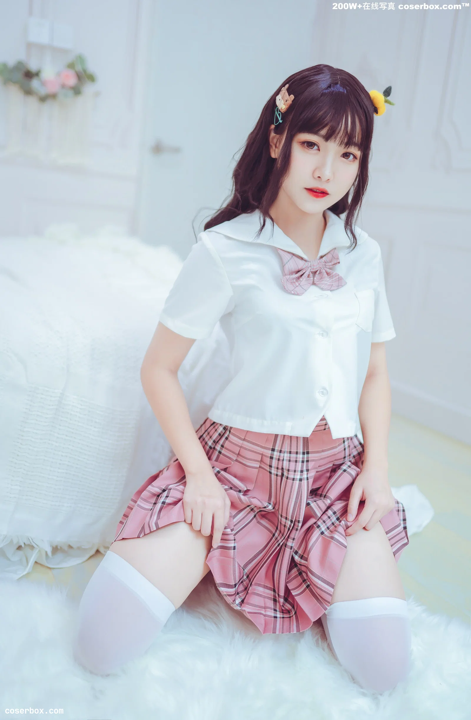 喵糖映画 VOL.001 过膝白丝