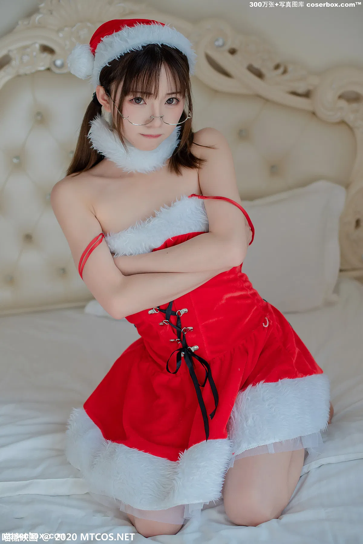 喵糖映画 VOL.293 红色眼镜娘[45P／391MB] - 1