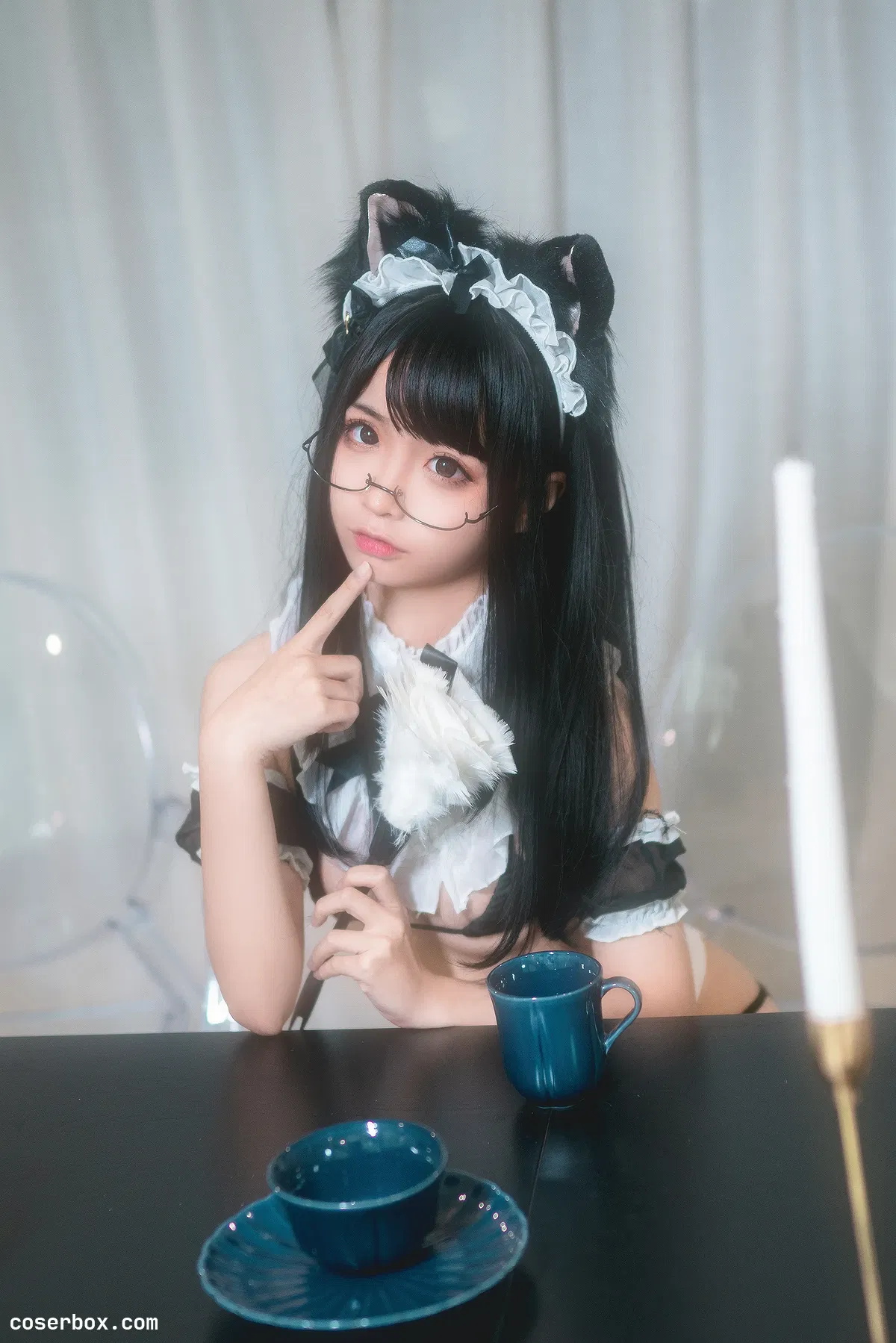 蠢沫沫 NO.028 猫耳女仆 - 1