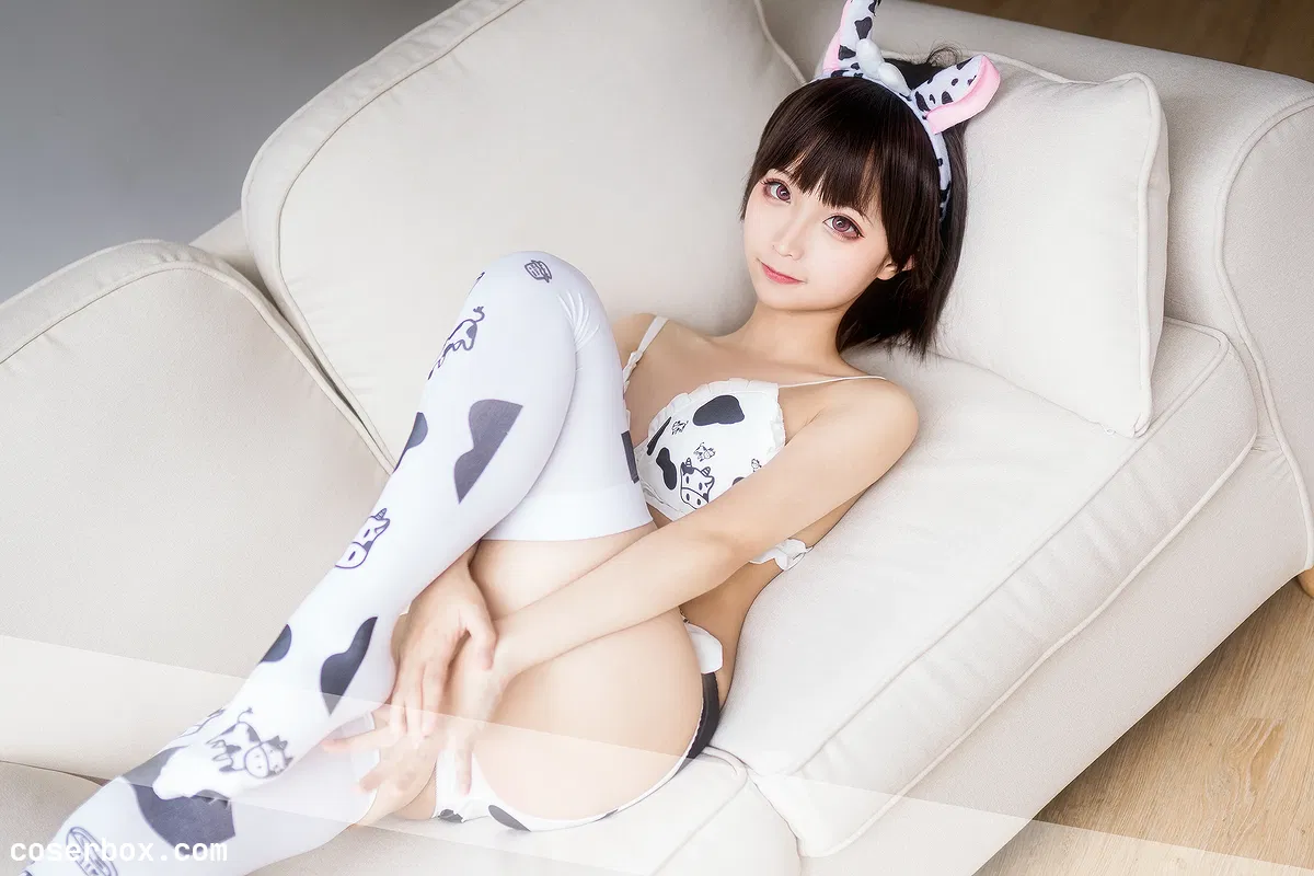 蠢沫沫 NO.068 奶牛比基尼 - 2