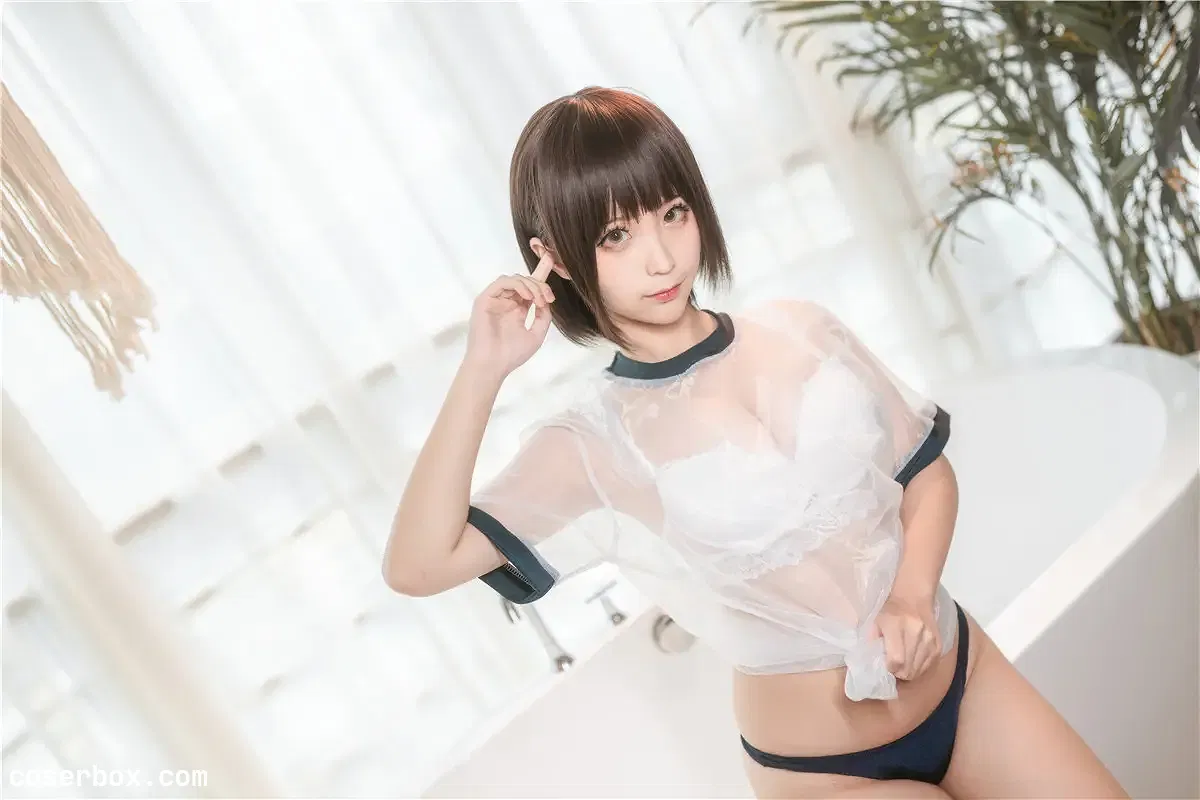 蠢沫沫 NO.094 透明体操服 - 1