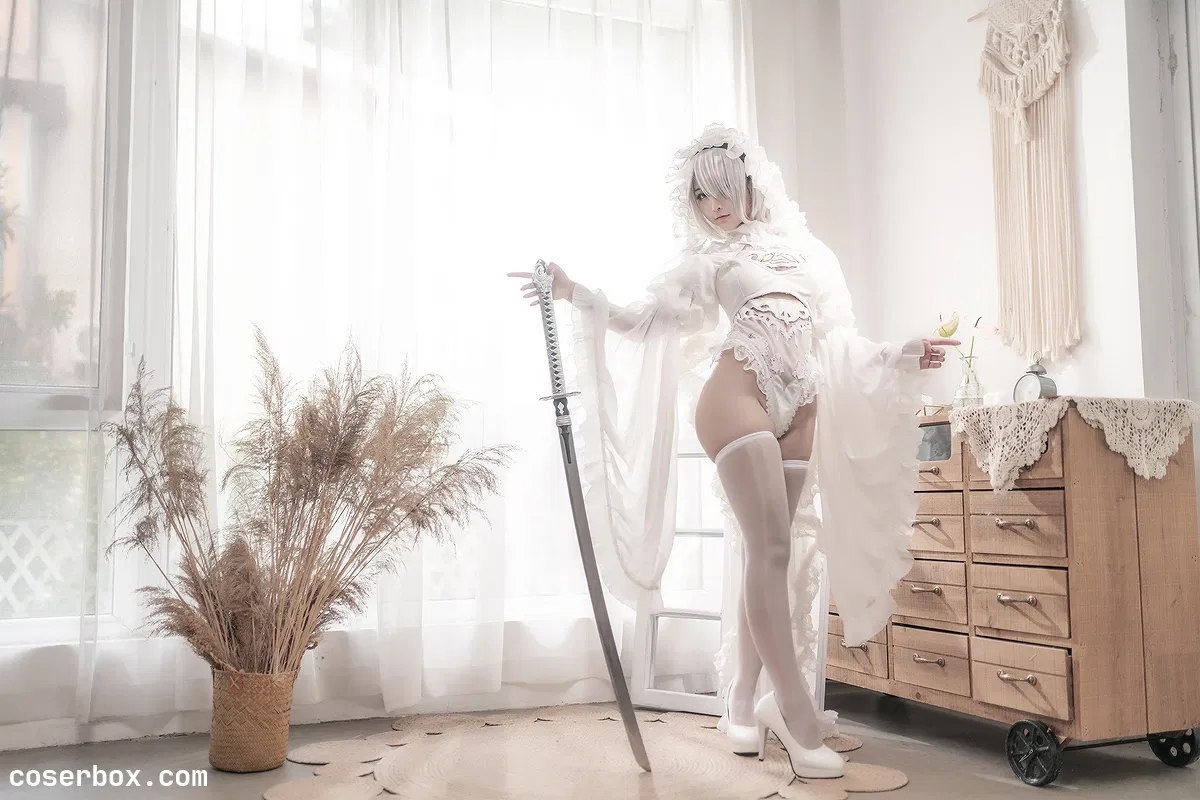 蠢沫沫 NO.099 尼尔纪元 白花嫁 - 1