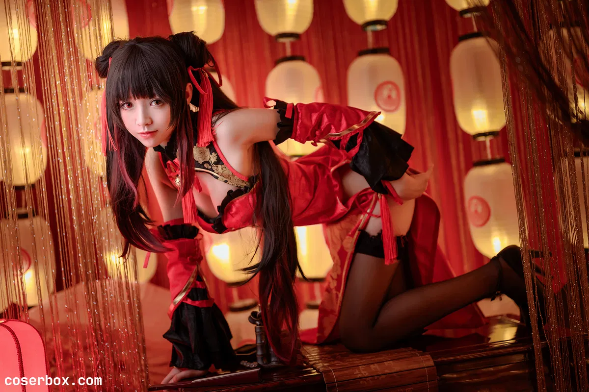 大大卷卷小卷 NO.010 红色双马尾 - 1