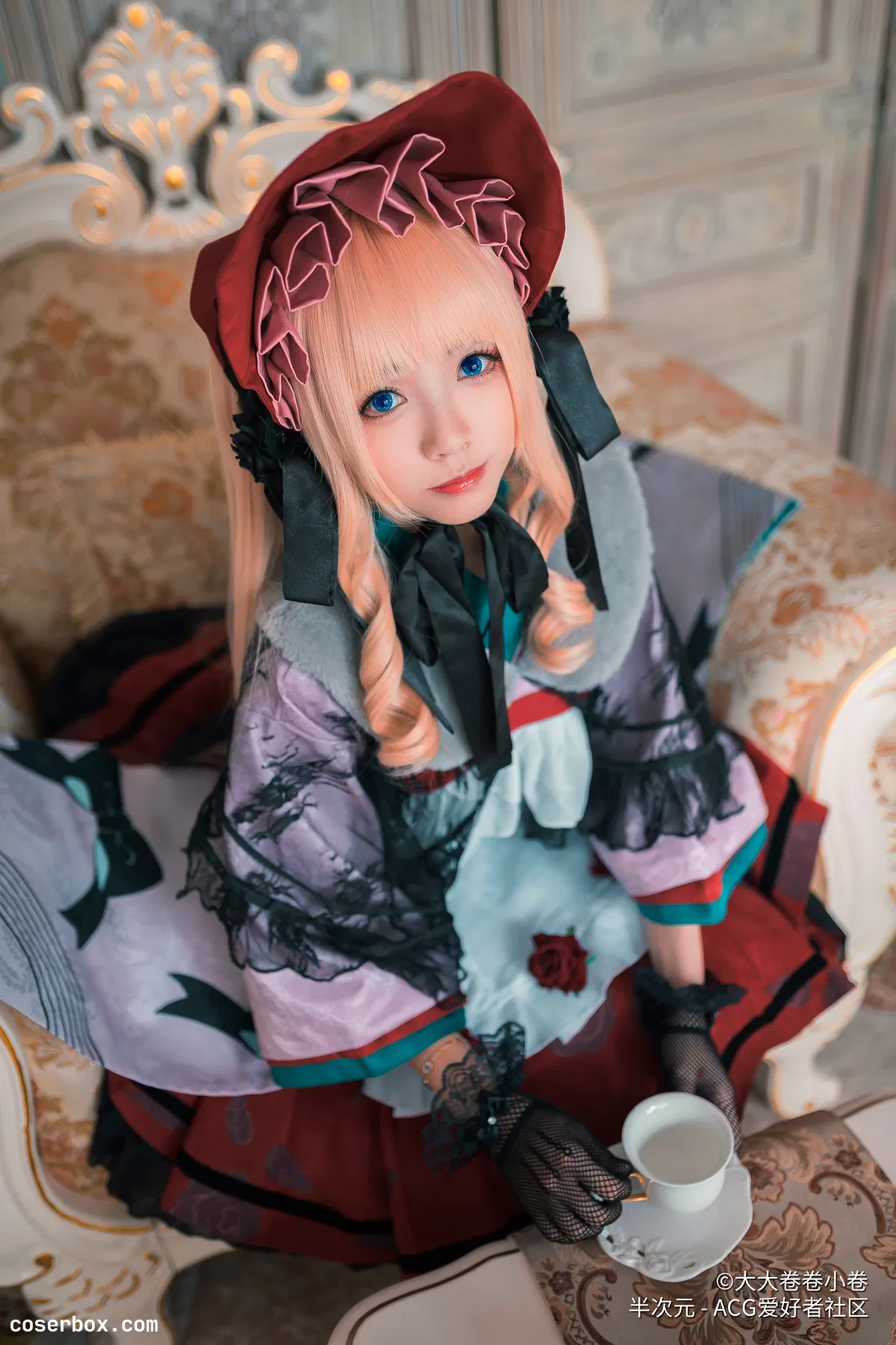 大大卷卷小卷 NO.006 蔷薇少女 十周年真红cos - 2