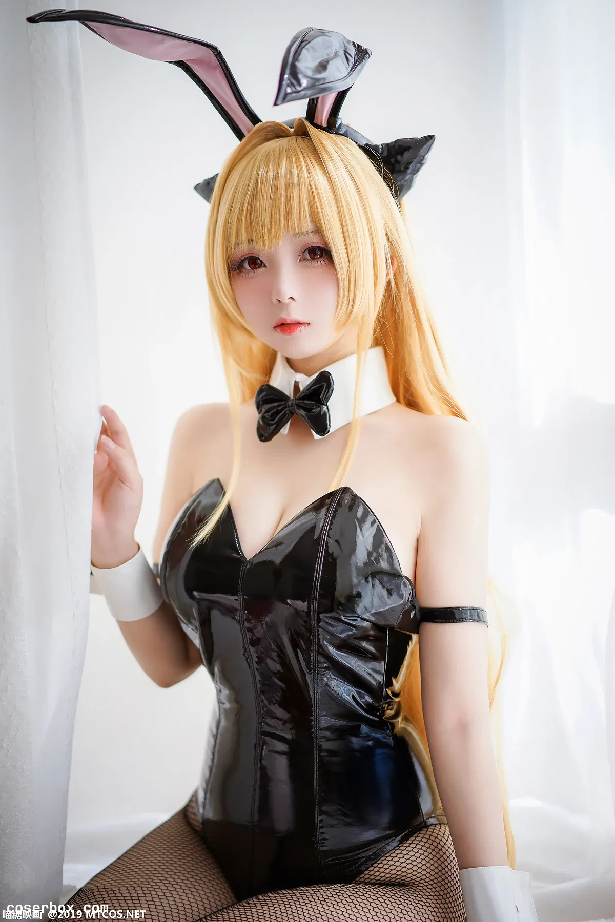 嶋葵 NO.13 网袜兔女郎 - 1