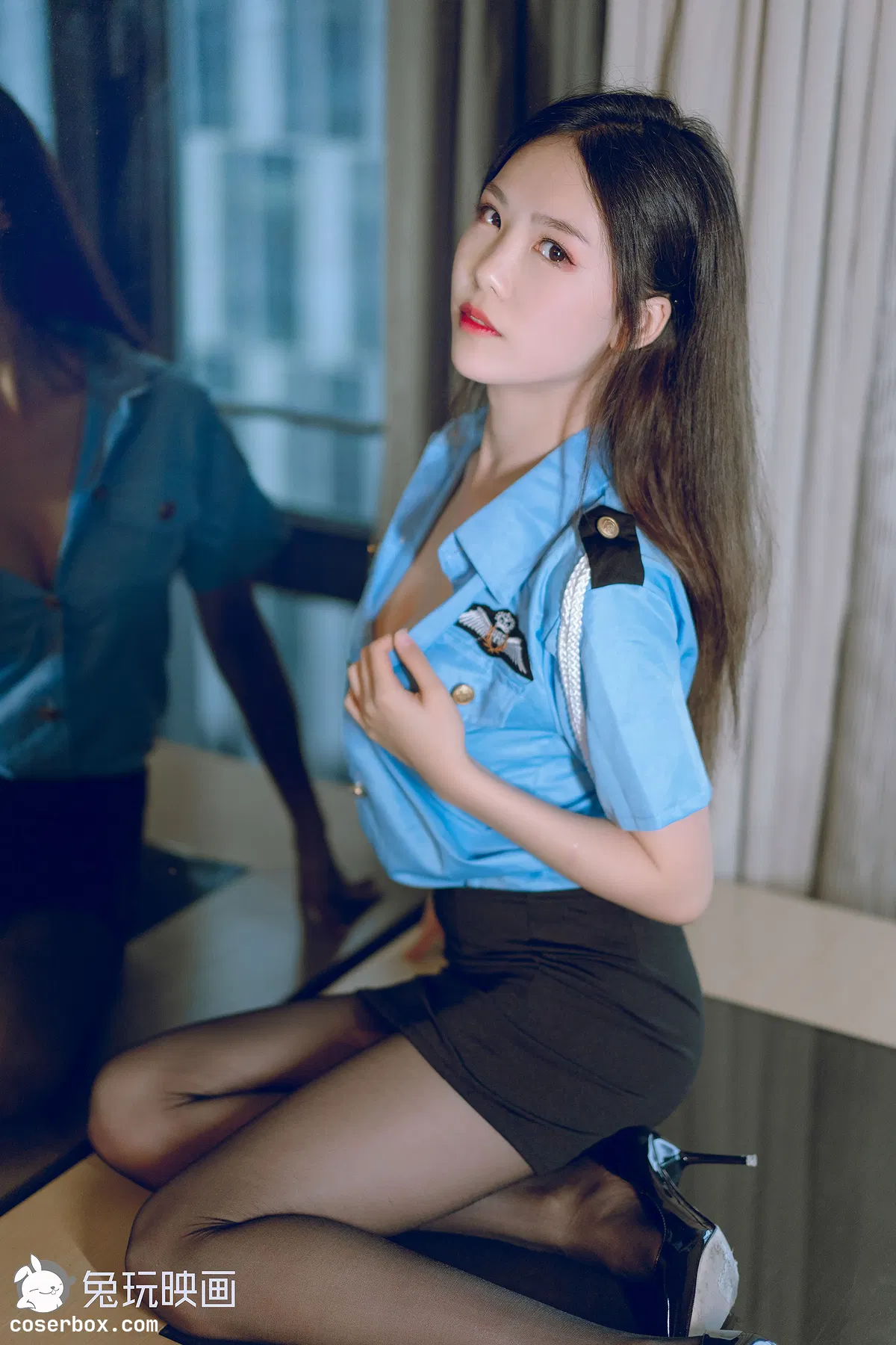 抖娘-利世 NO.030 穿制服的小姐姐 - 1