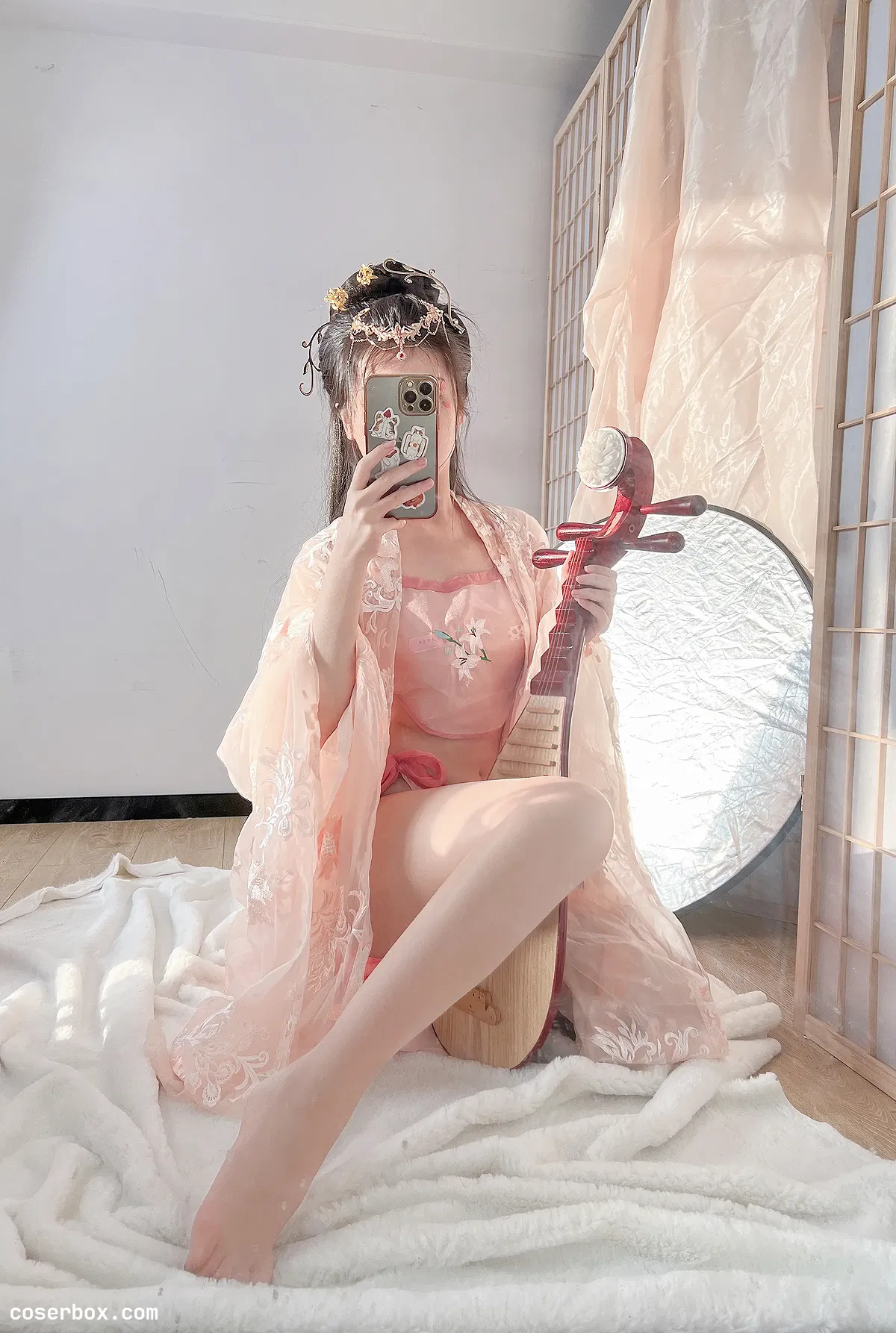 不呆猫 NO.036 古风温泉人妻 - 1