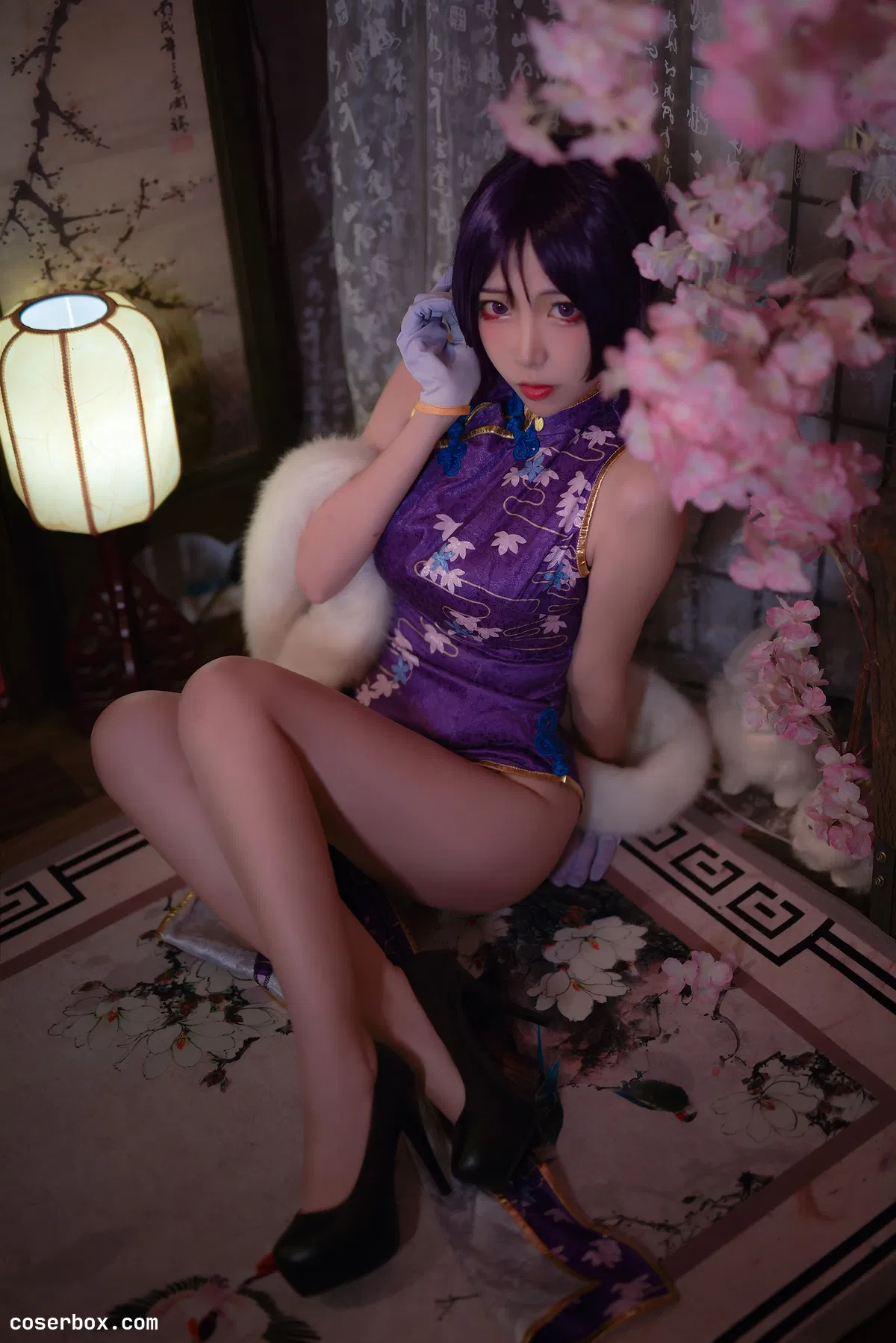 二佐Nisa NO.023 Fate奶光旗袍 - 2