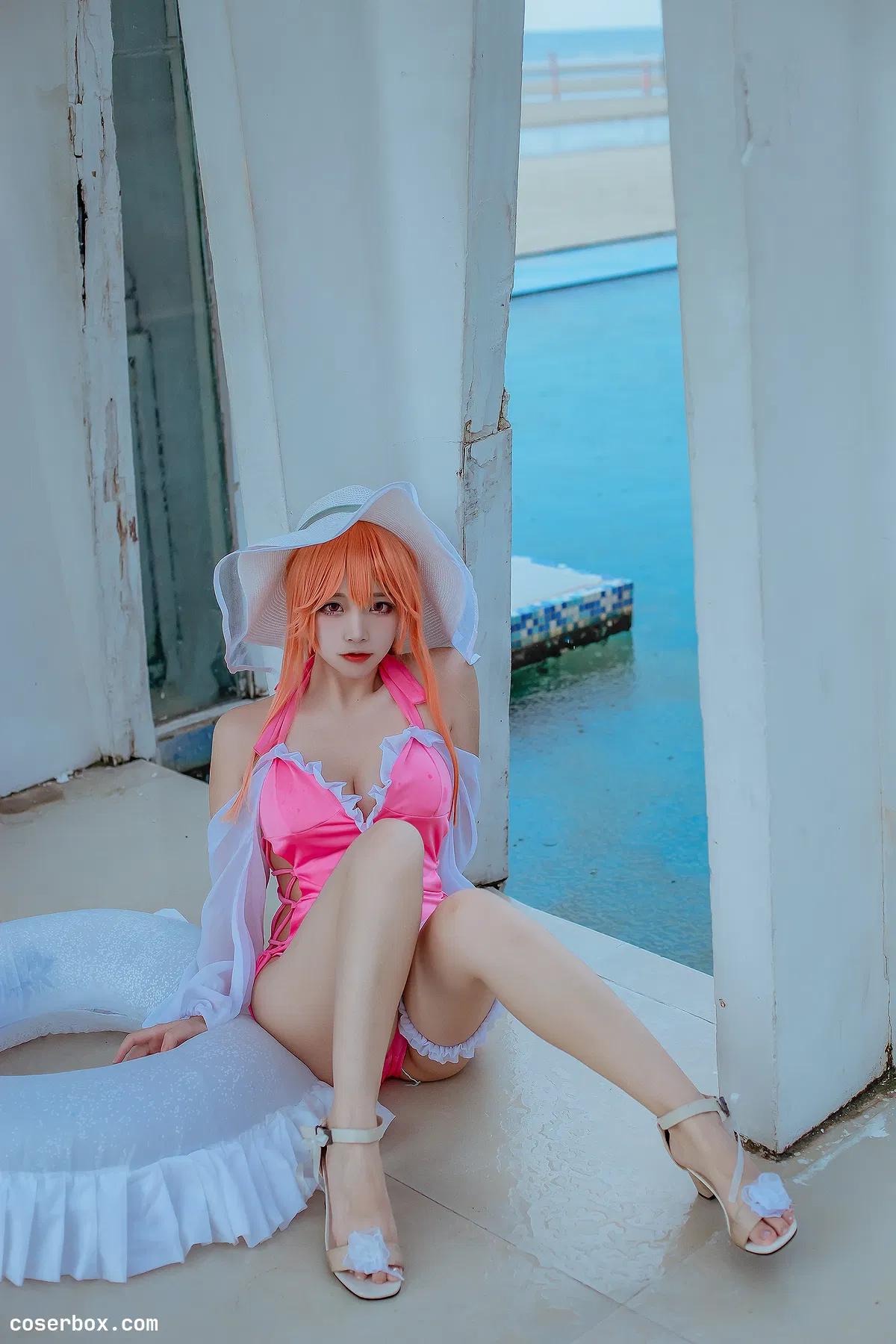 二佐Nisa NO.114 碧蓝黎塞留泳装 - 2