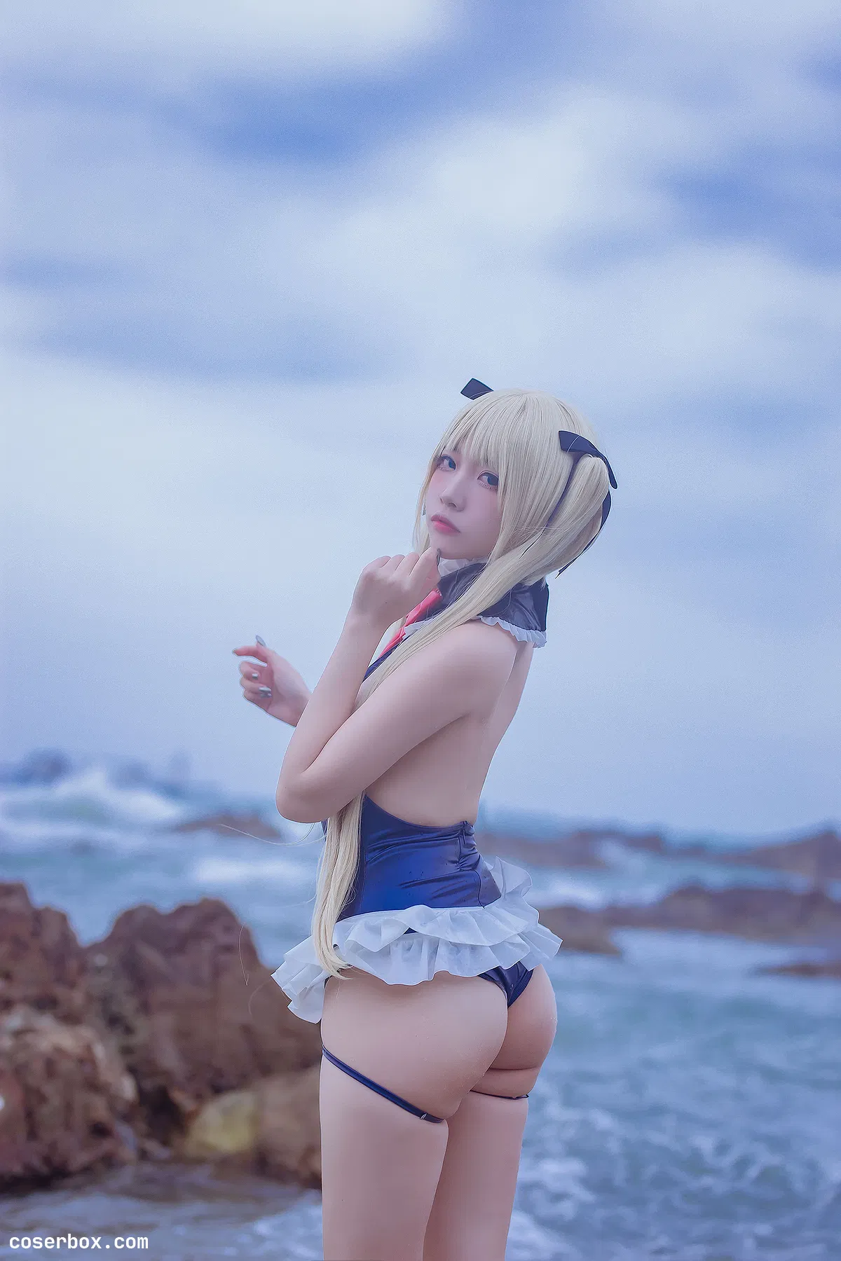 二佐Nisa NO.108 碧蓝玛丽罗斯泳装 - 2