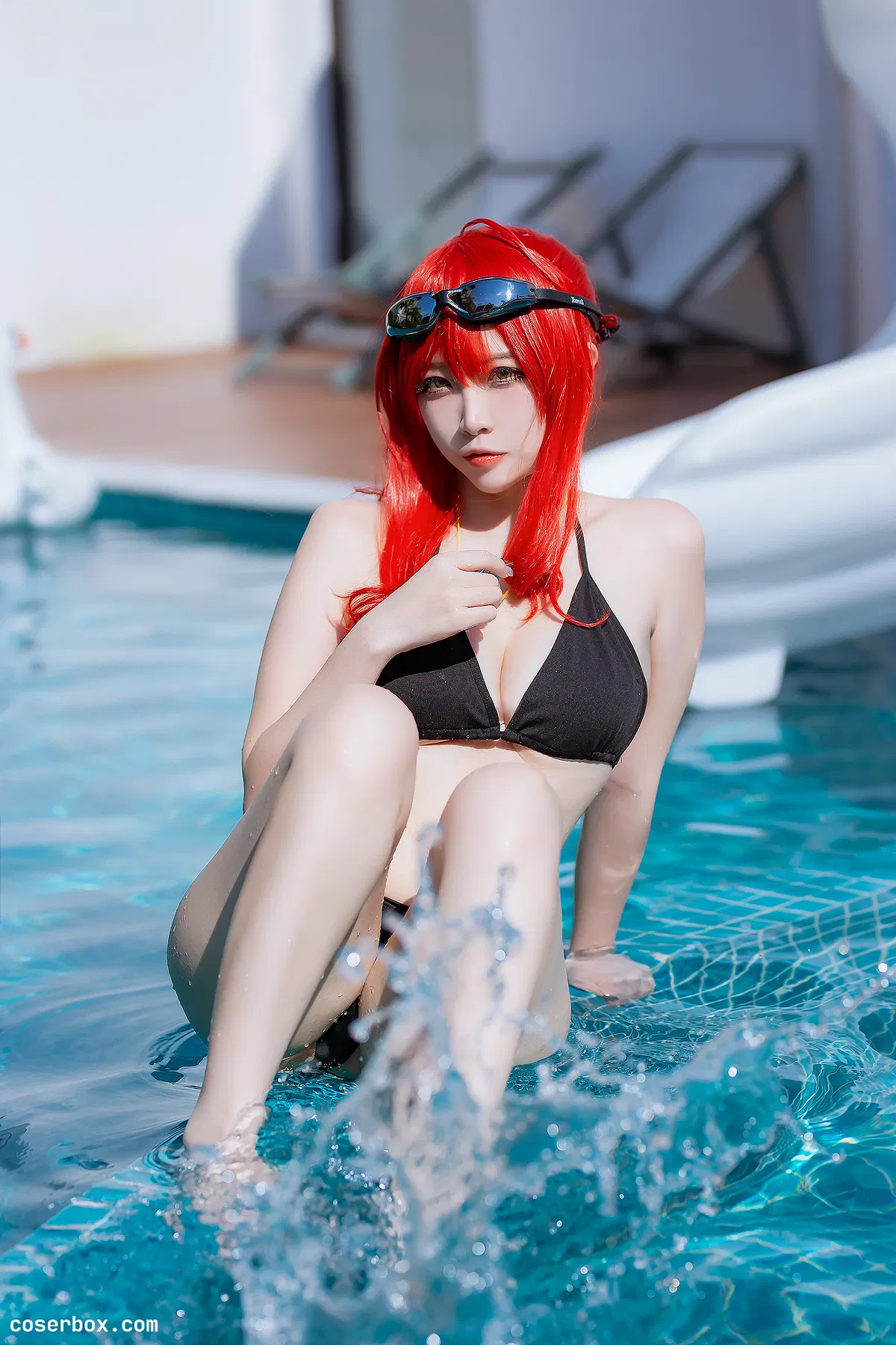 二佐Nisa NO.118 碧蓝扎拉泳装 - 2