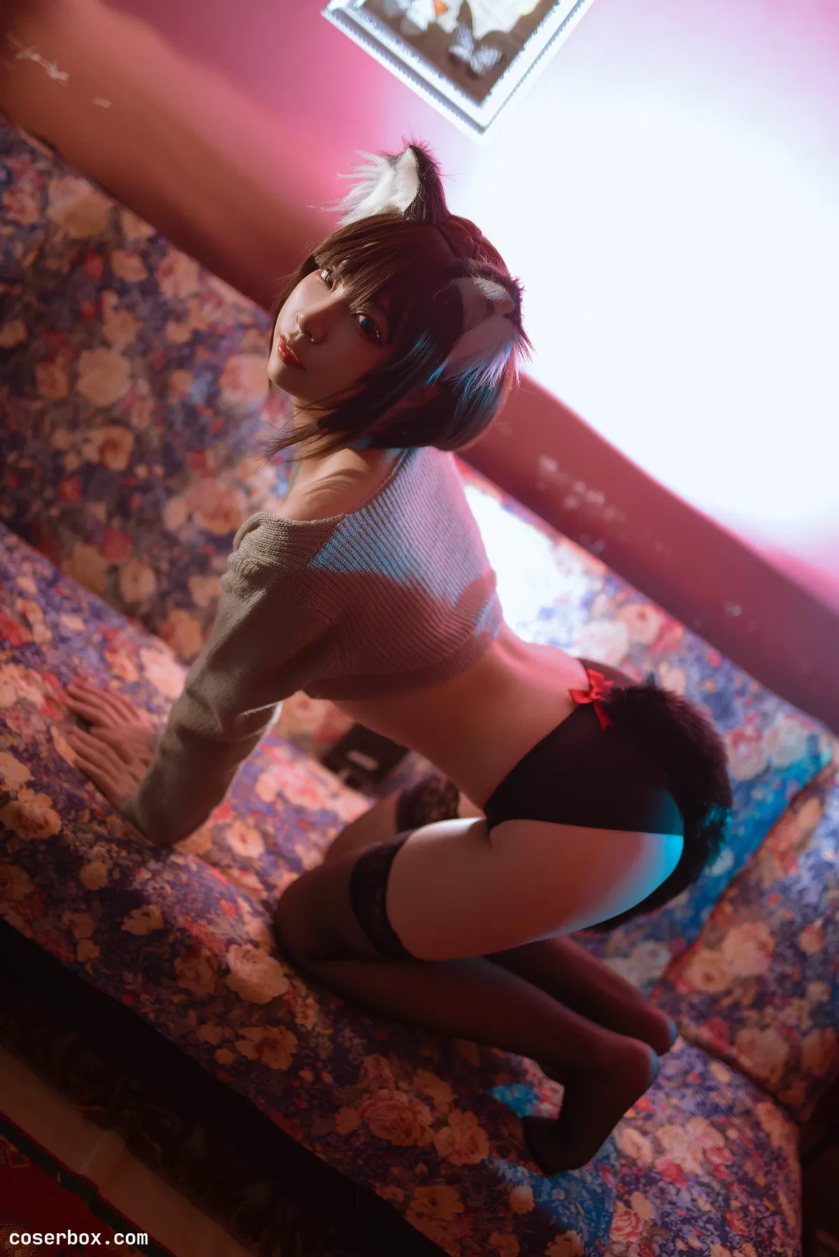 二佐Nisa NO.010 宠物少女 私房黑猫 - 1