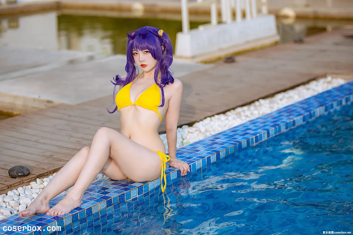 二佐Nisa NO.126 碧蓝波拉泳装 - 2