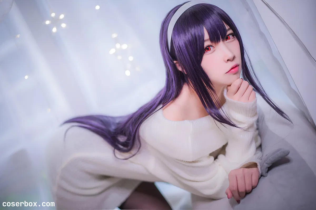 二佐Nisa NO.076 霞之丘诗羽学姐毛衣 - 2