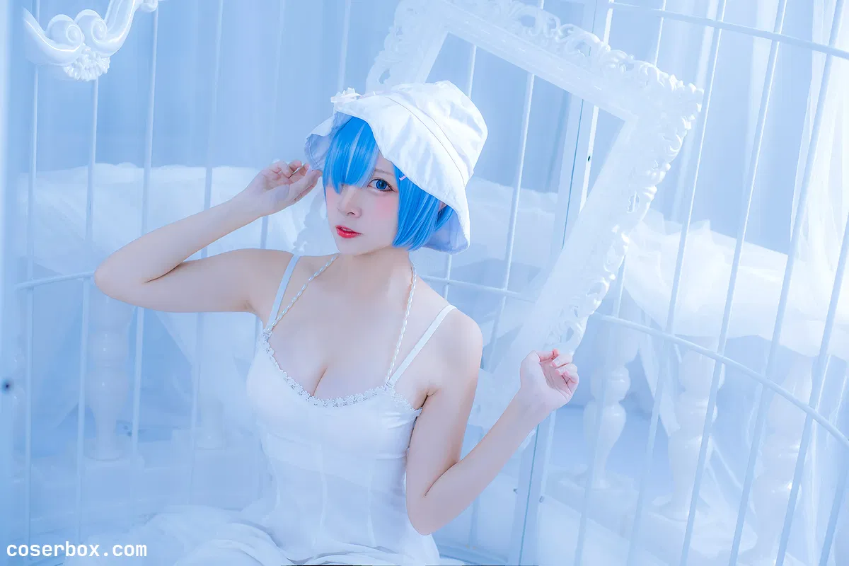 二佐Nisa NO.033 雷姆白裙 - 1