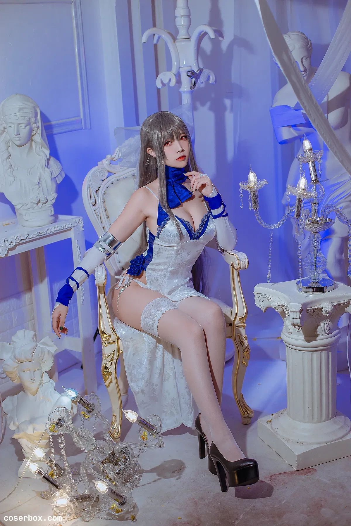 二佐Nisa NO.102 碧蓝航线 路易九礼服 - 1