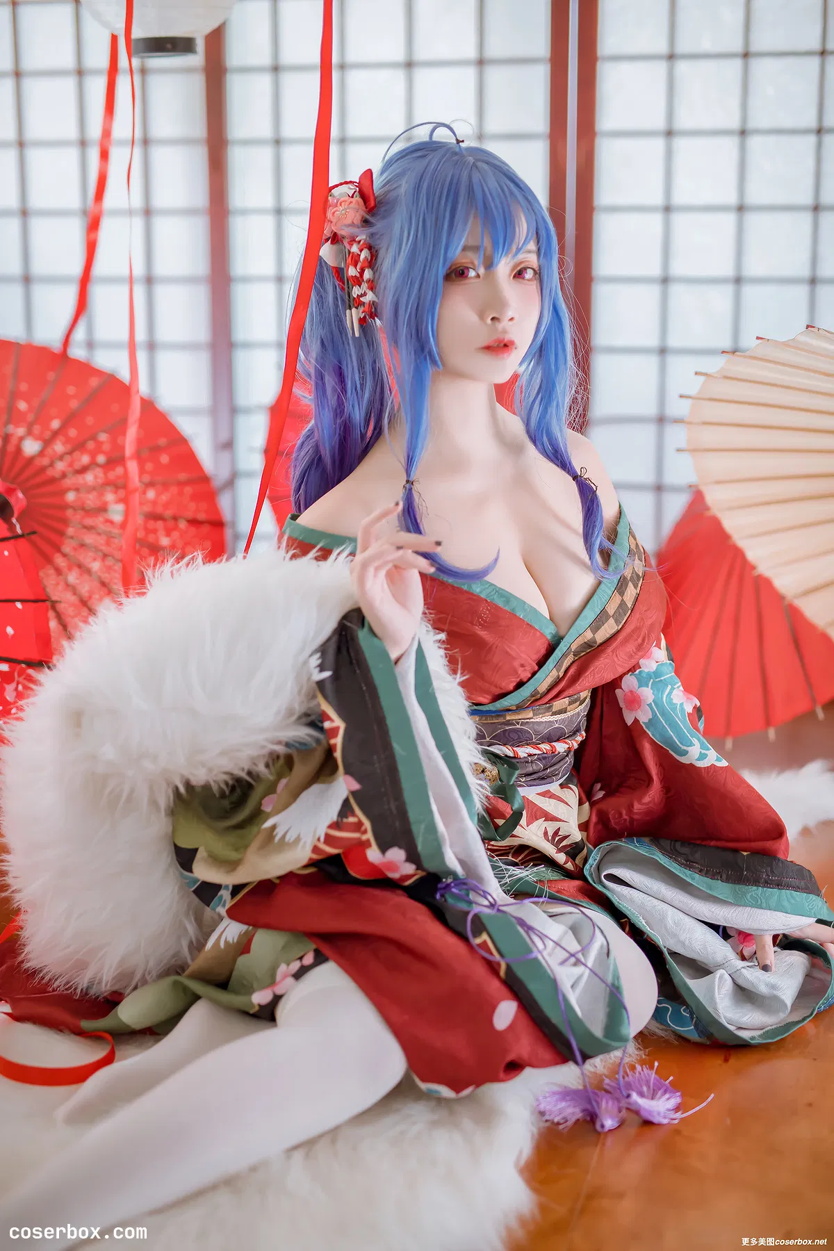 二佐Nisa NO.128 碧蓝圣路易斯和服 - 2