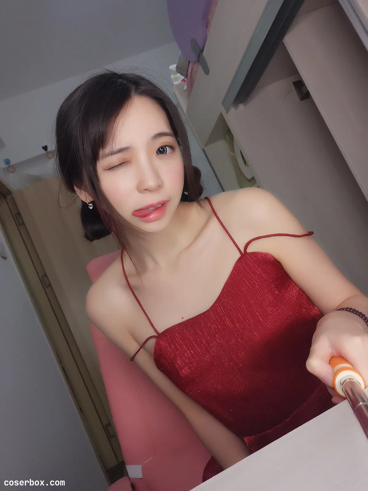 疯猫SS NO.076 红裙 - 1