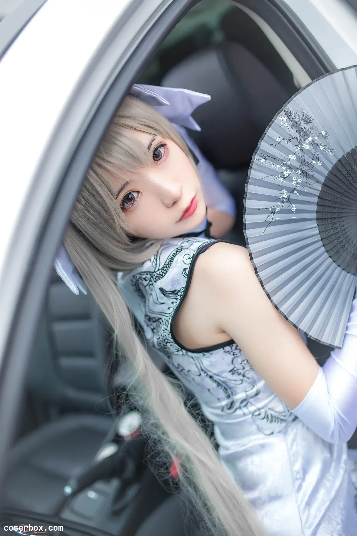 疯猫SS NO.089 穹妹旗袍白 - 2