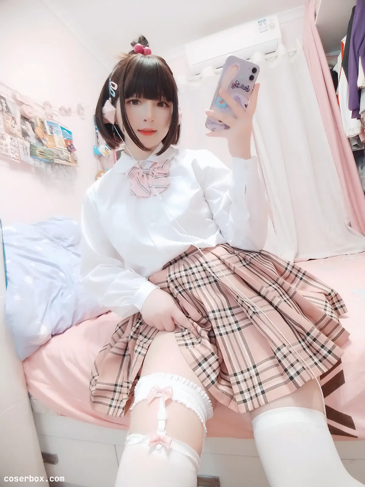 古川kagura NO.008 白丝JK - 1