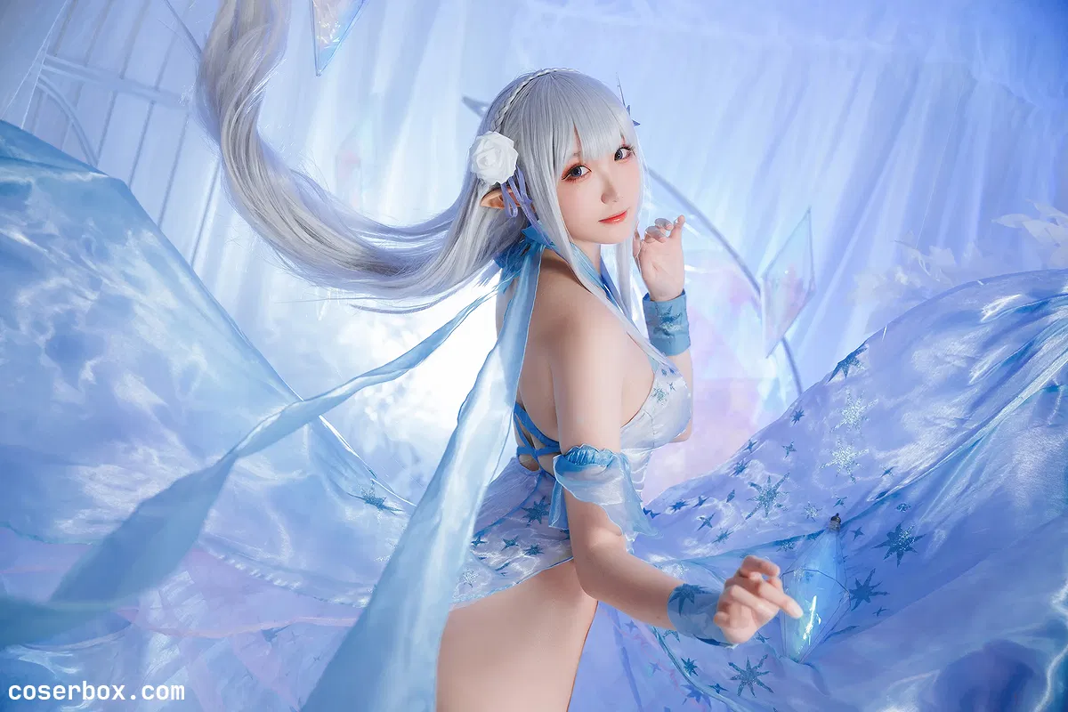 瓜希酱 NO.046 爱蜜莉雅 水晶礼服 - 1