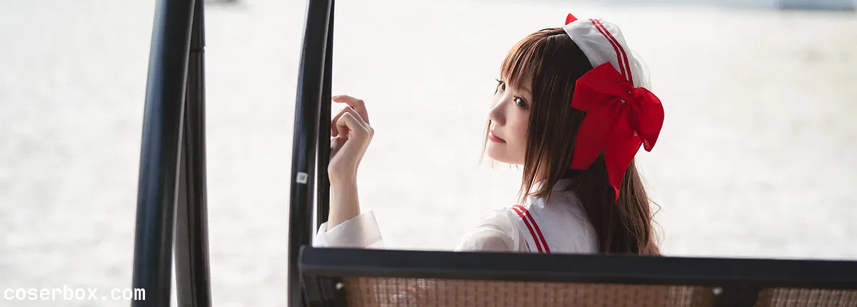 瓜希酱 NO.010 岛村卯月 泳衣 - 1