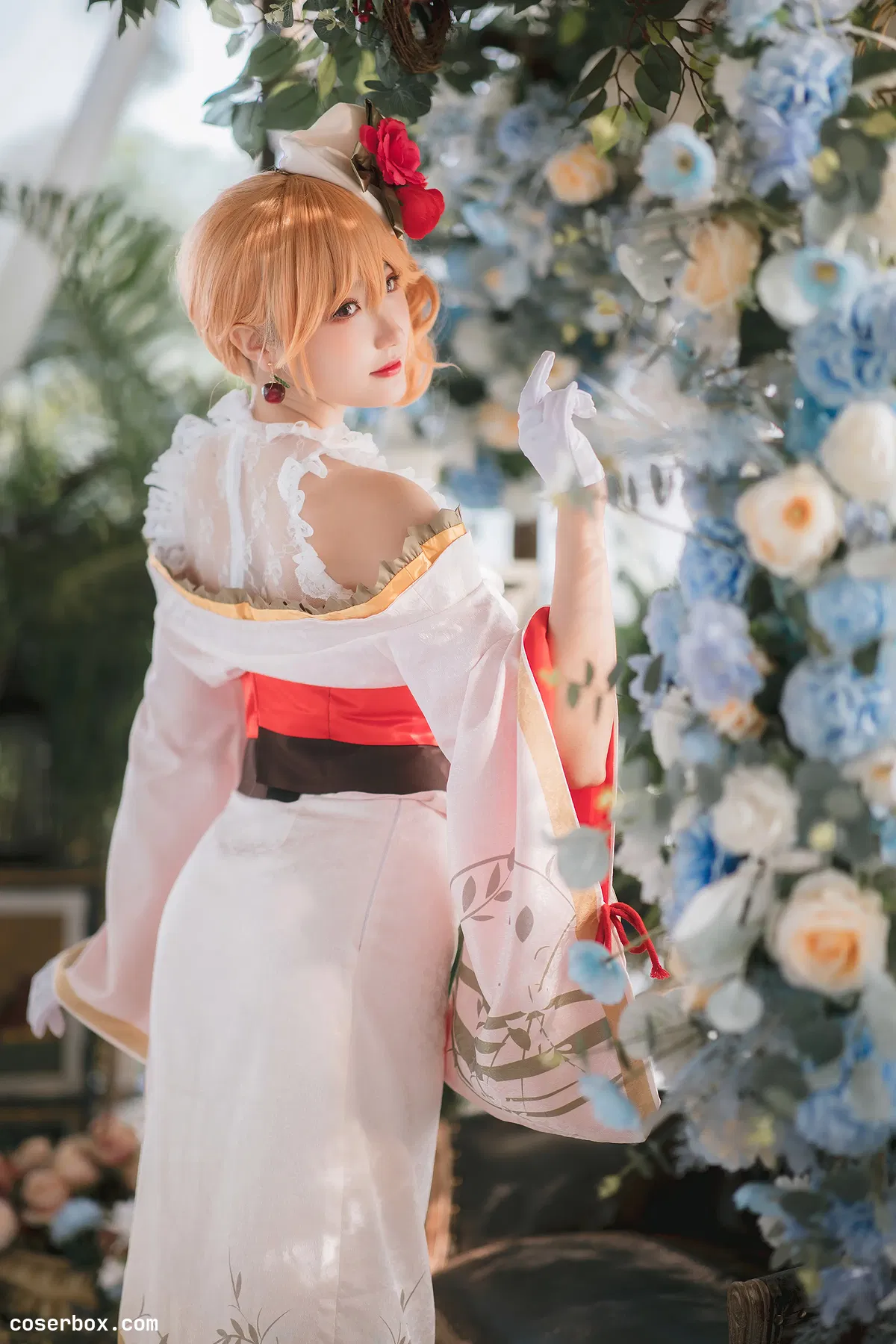 瓜希酱 NO.036 碧蓝航线 黎塞留和服 - 1