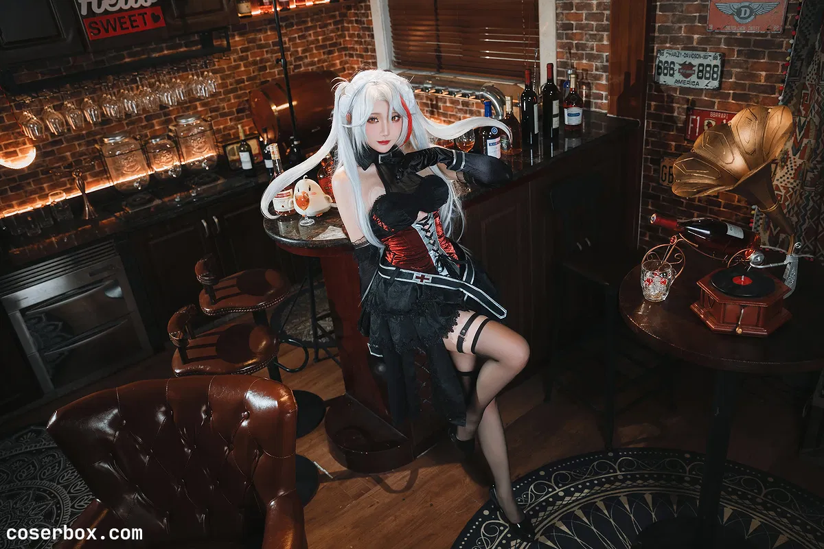 瓜希酱 NO.059 碧蓝航线 欧根亲王沉醉于夜 - 1