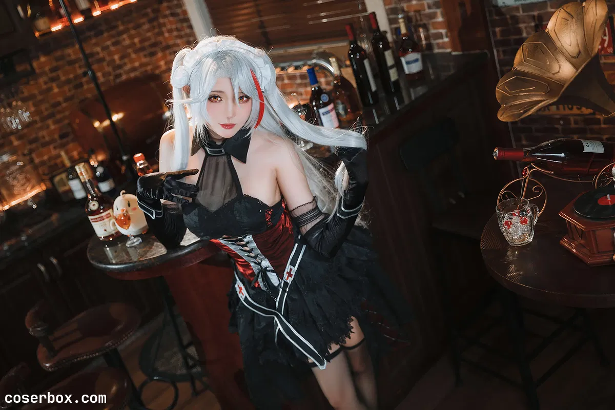 瓜希酱 NO.059 碧蓝航线 欧根亲王沉醉于夜 - 2