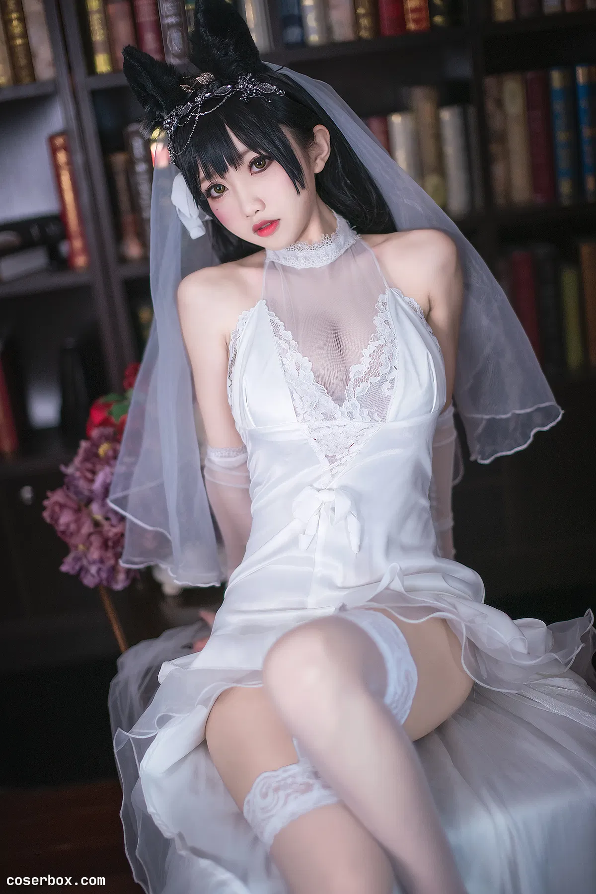 鬼畜瑶 NO.004 爱宕婚纱 - 1