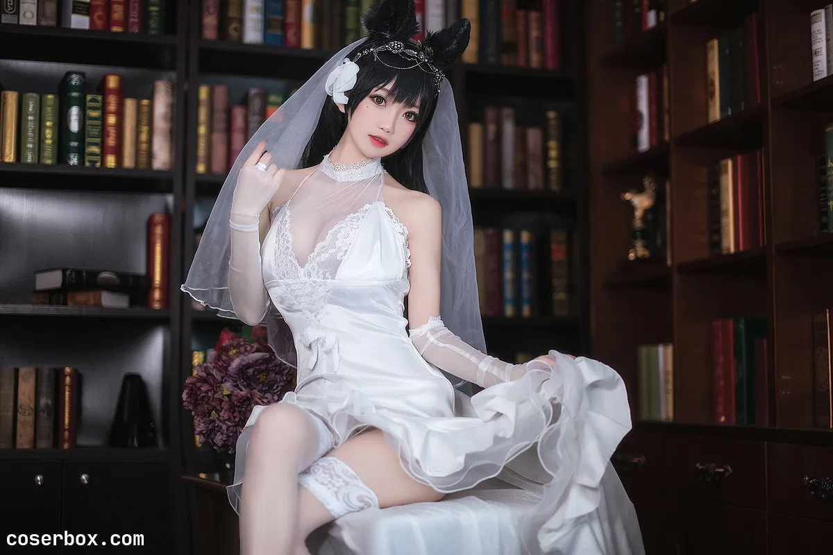 鬼畜瑶 NO.004 爱宕婚纱 - 2