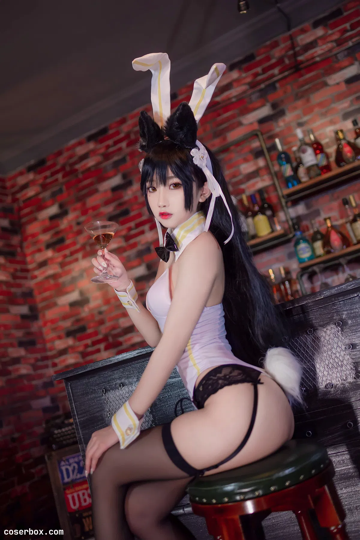 鬼畜瑶 NO.017 酒吧兔女郎 - 1