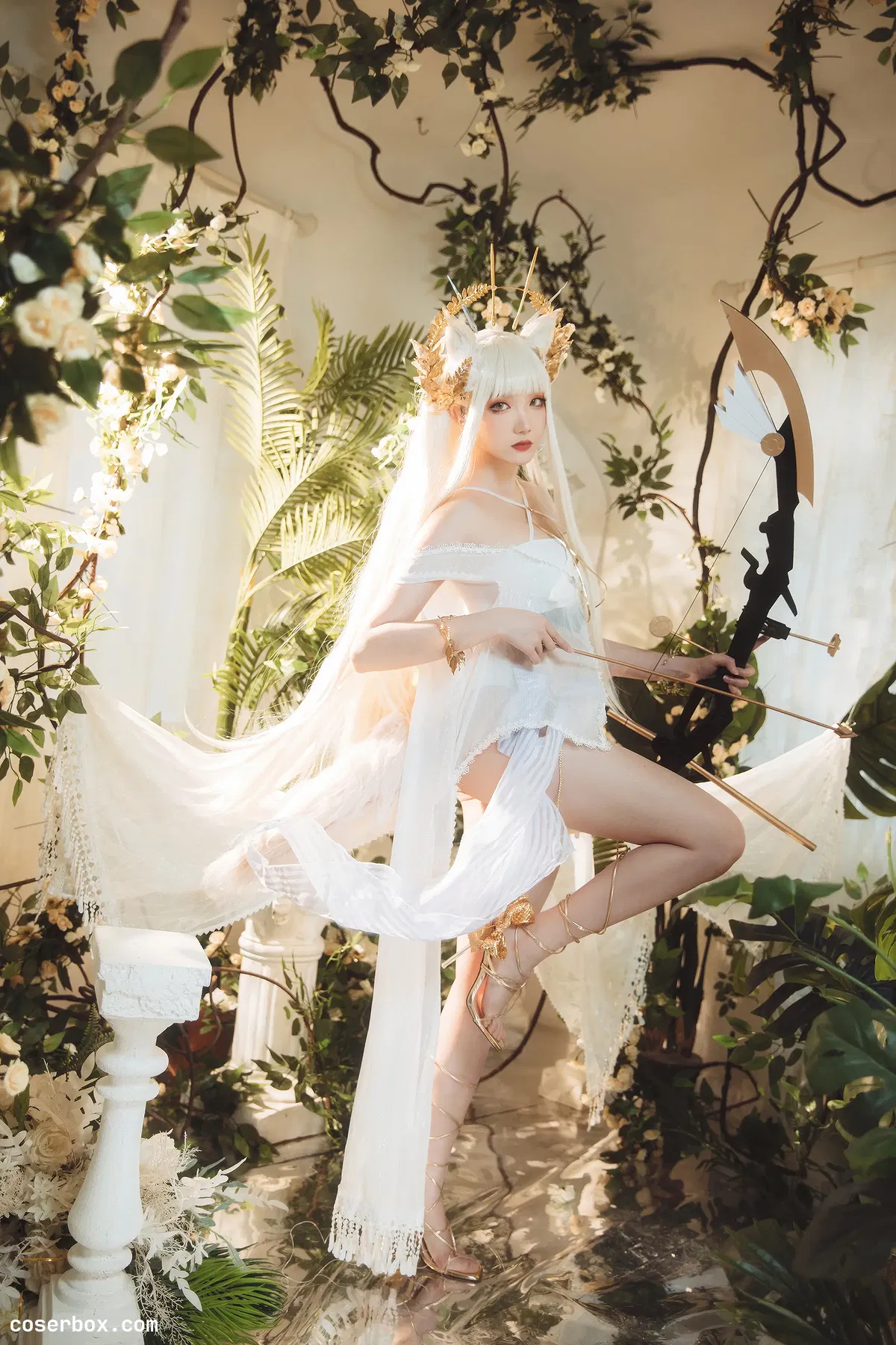 瓜希酱 NO.067 明日方舟 白金泳装 (Platinum) - 1