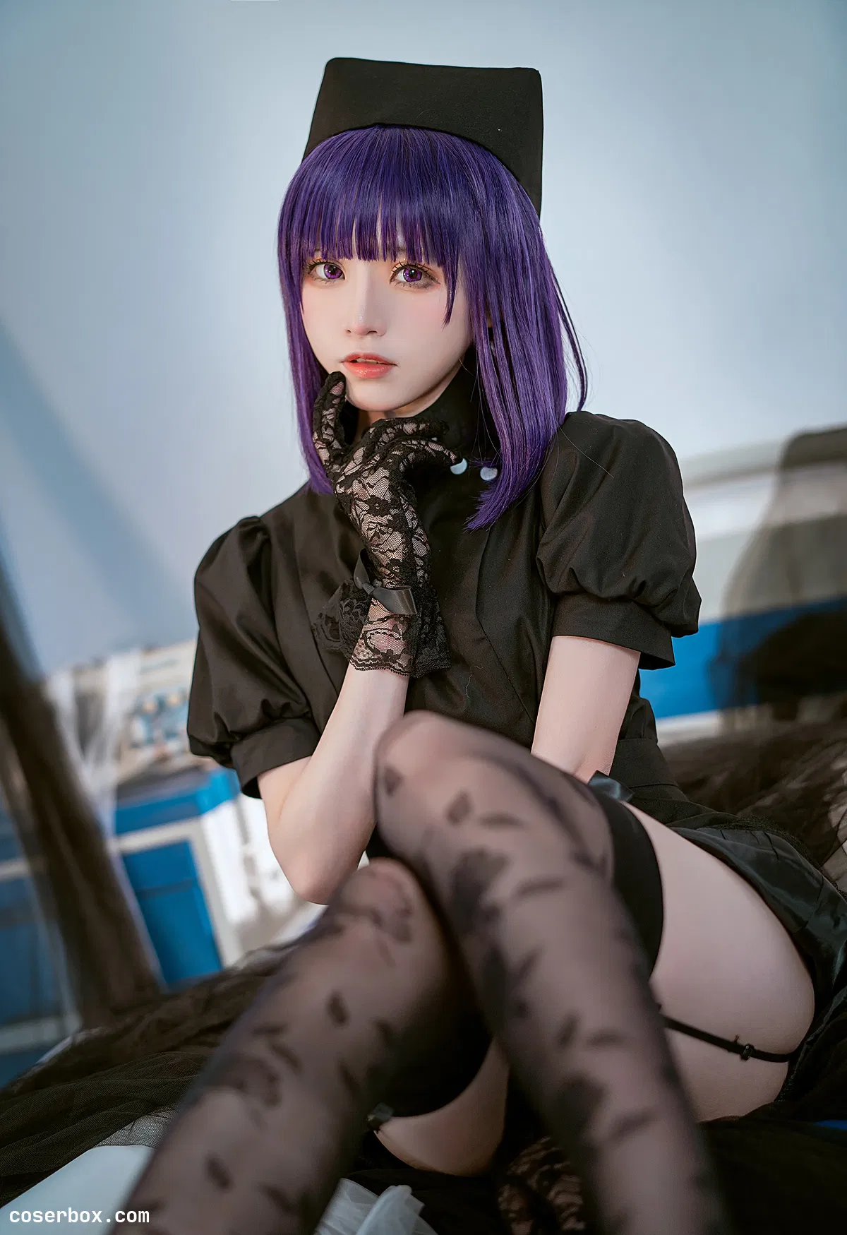 Kitaro_绮太郎 NO.102 喜多川海梦 黑色护士  - 1