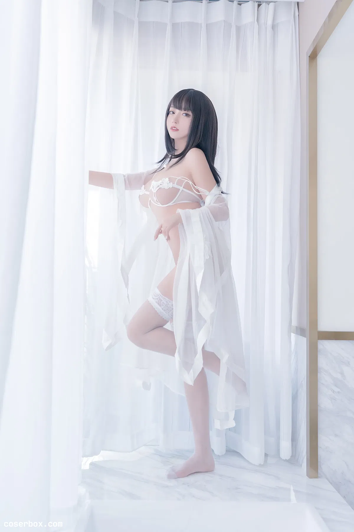  过期米线线喵 NO.067 镂空内衣 - 2