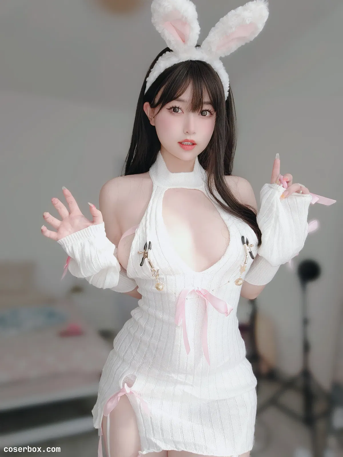 女主K NO.021 白丝兔女郎 - 1