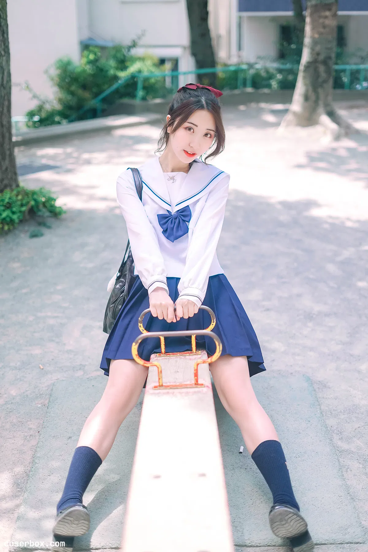 黑川 NO.034 单马尾制服 - 2