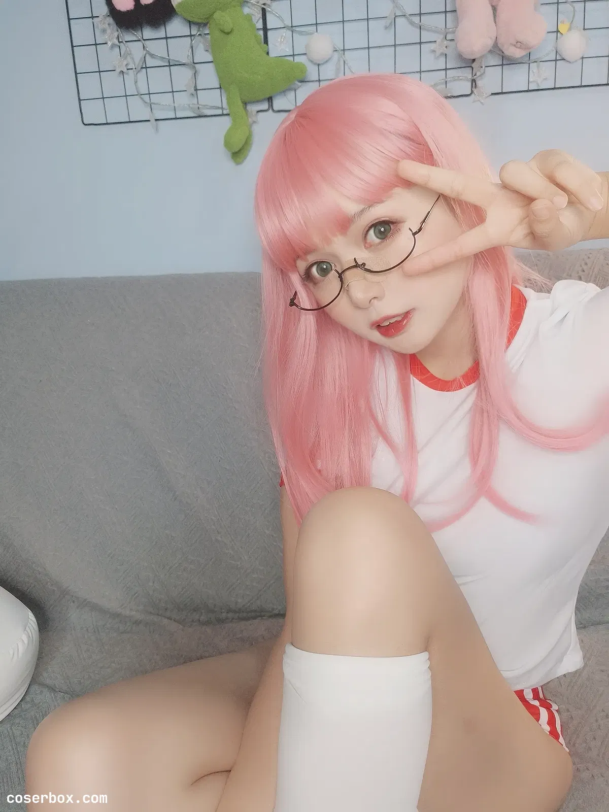 黑猫猫OvO NO.013 体操服自拍 - 2