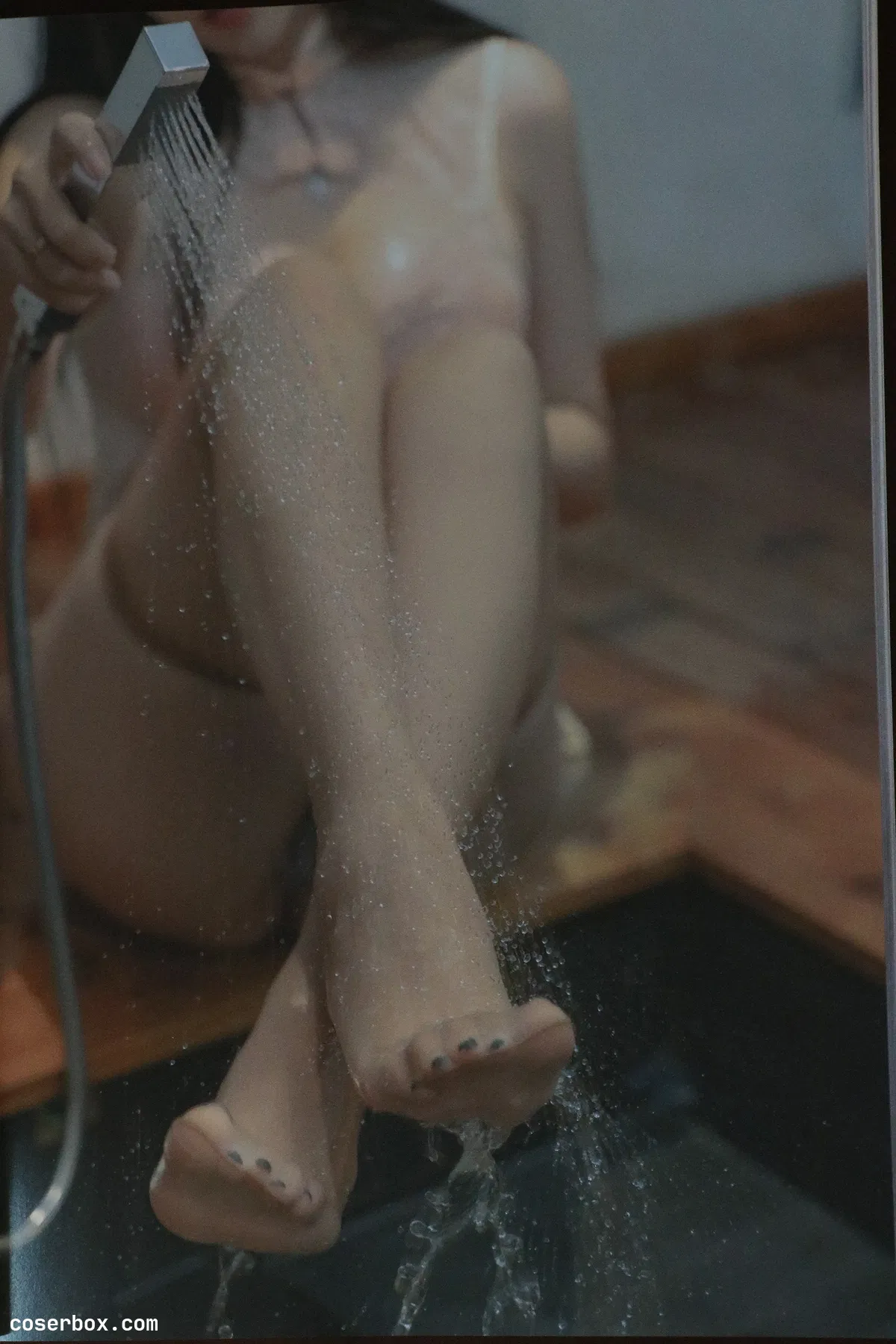  过期米线线喵 NO.108 实体本《温泉》单反拍摄 - 1