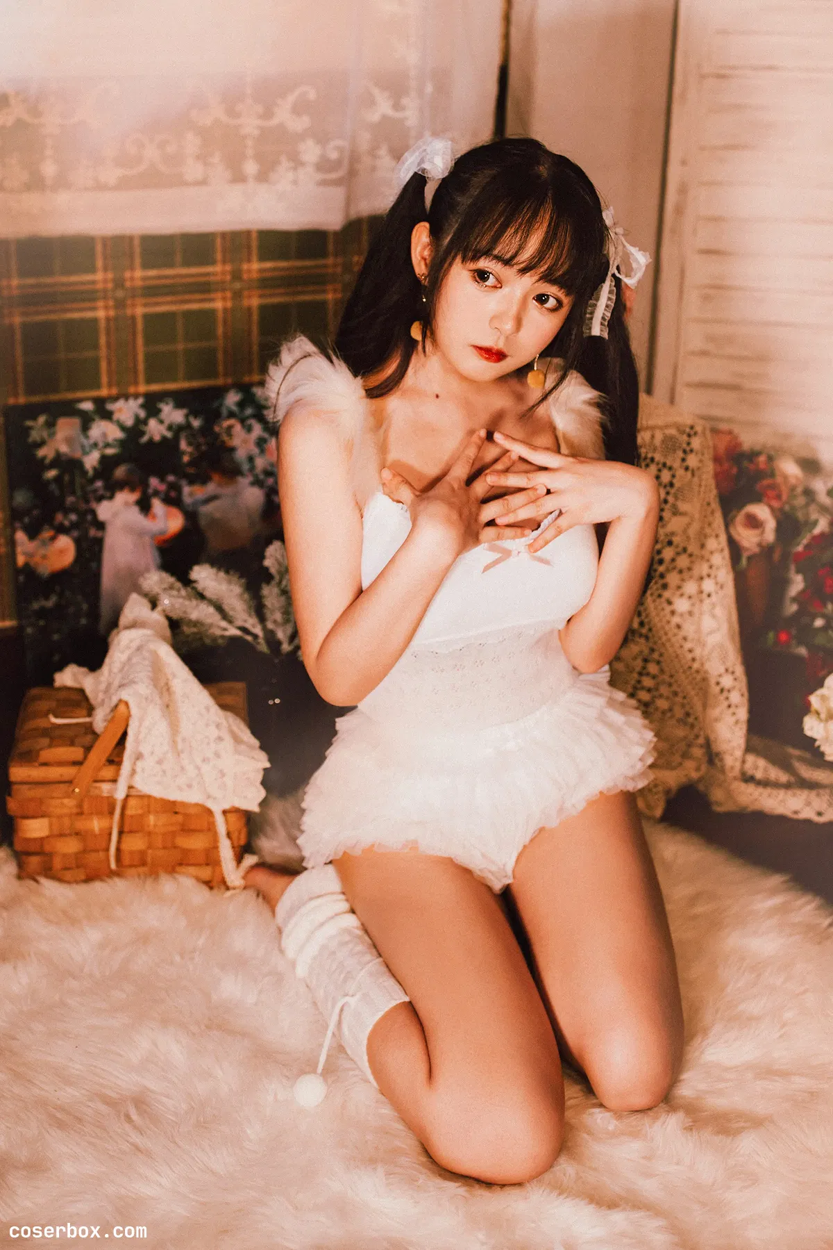 黑猫猫OvO NO.024 白色双马尾 - 2