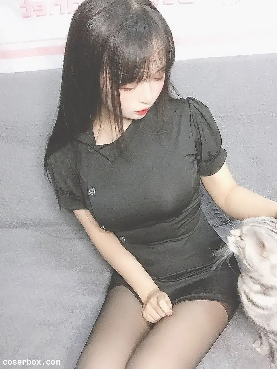 黑猫猫OvO NO.021 护士喵自拍 - 2