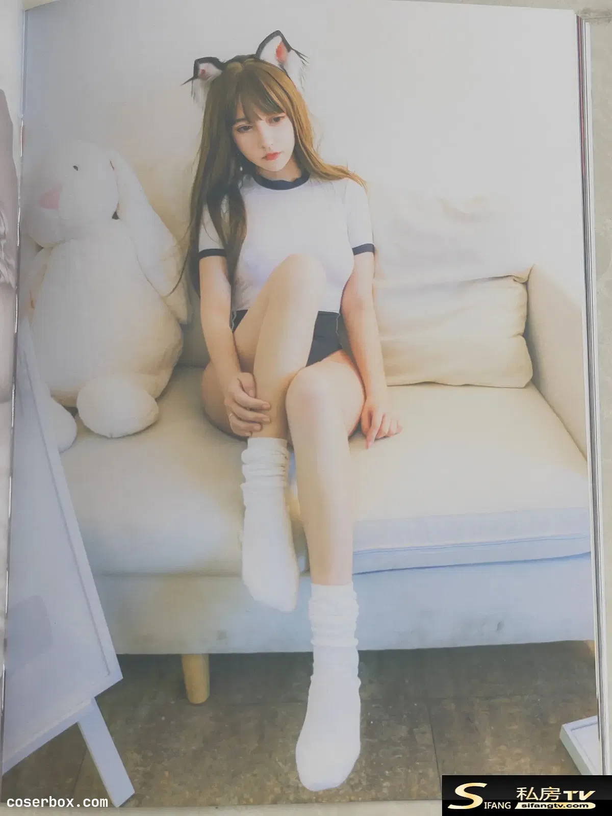  过期米线线喵 NO.151 写真本六套扫描图 - 1